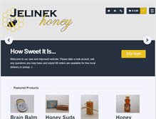 Tablet Screenshot of jelinekhoney.com